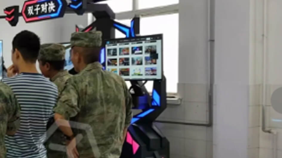 Dynamic Dancing Miracles VR Simulator Attractive Cabinet Structure Stylish Arcade Look VR Game Machine for Shopping Mall One Stop Solution