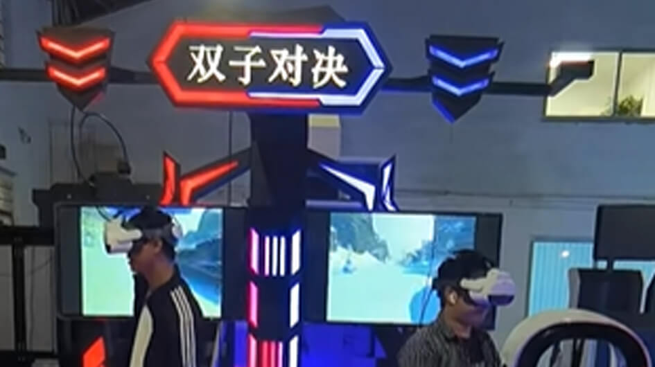 Dynamic Dancing Miracles VR Simulator Attractive Cabinet Structure Stylish Arcade Look VR Game Machine for Shopping Mall One Stop Solution