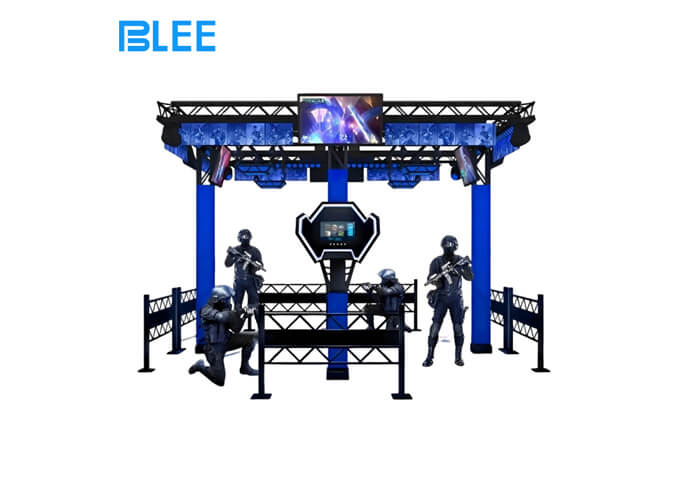 High Quality Four-player Battle VR Experience Seamless System Integration Real World Interaction VR Game for Theme Park