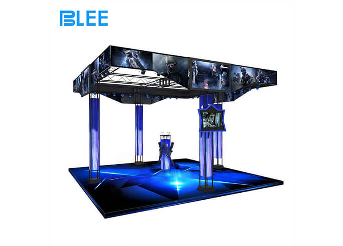 High Quality Four-player Battle VR Experience Seamless System Integration Real World Interaction VR Game for Theme Park