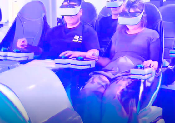 1. Group Space Exploration: All 12 passengers embark on guided tours through solar systems, nebulae, and alien worlds, experiencing synchronized discoveries and educational narration together.