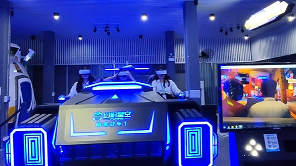 Immersive Starship Six-person Spaceship VR Experience Cooperative Game Mode Deep Immersion System for Amusement Park One Stop Solution