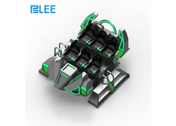 Immersive Starship Six-person Spaceship VR Experience Cooperative Game Mode Deep Immersion System for Amusement Park