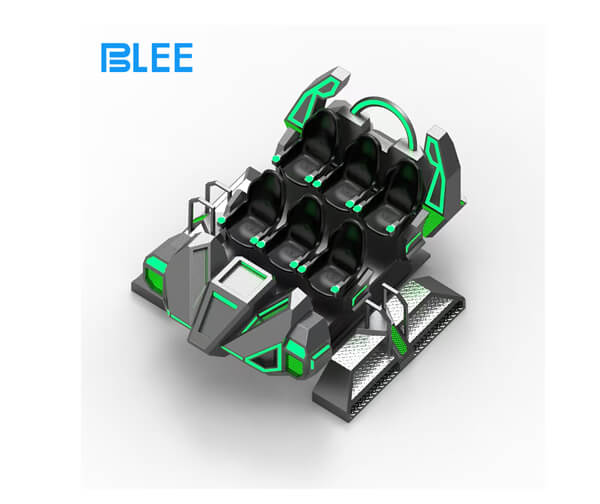 Immersive Starship Six-person Spaceship VR Experience Cooperative Game Mode Deep Immersion System for Amusement Park
