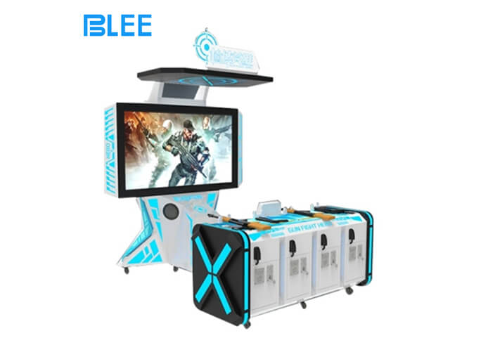 Interactive Machine Four-player Hunting Immersive Experience Four Players VR Motion Equipment for Amusement Game Park