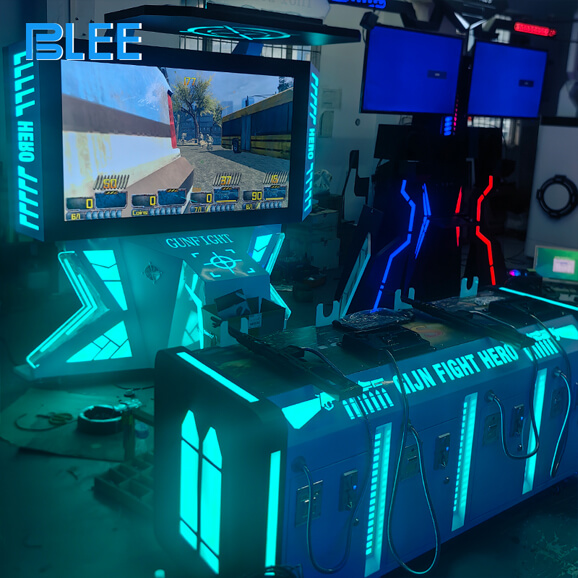 Product Details of ﻿Interactive Machine Four-player Hunting Immersive Experience Four Players VR Motion Equipment for Amusement Game Park