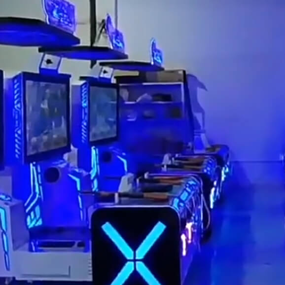 Product Details of ﻿Interactive Machine Four-player Hunting Immersive Experience Four Players VR Motion Equipment for Amusement Game Park