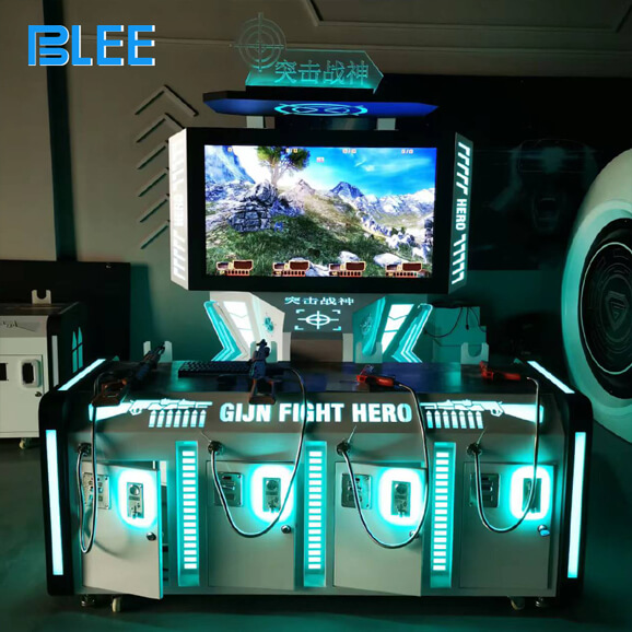 Product Details of ﻿Interactive Machine Four-player Hunting Immersive Experience Four Players VR Motion Equipment for Amusement Game Park