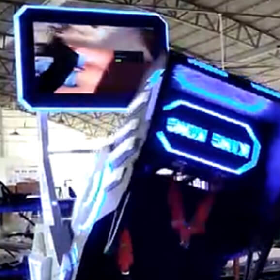 Product Details of ﻿Interactive VR 360 Flying Machine VR Game Machine Sleek Modern Appearance Premium Build Quality for Amusement Game Park