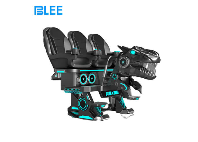 High Quality Tyrannosaurus Rex VR Motion Equipment 3 Players Interactive Experience VR Realistic Simulator for Arcade