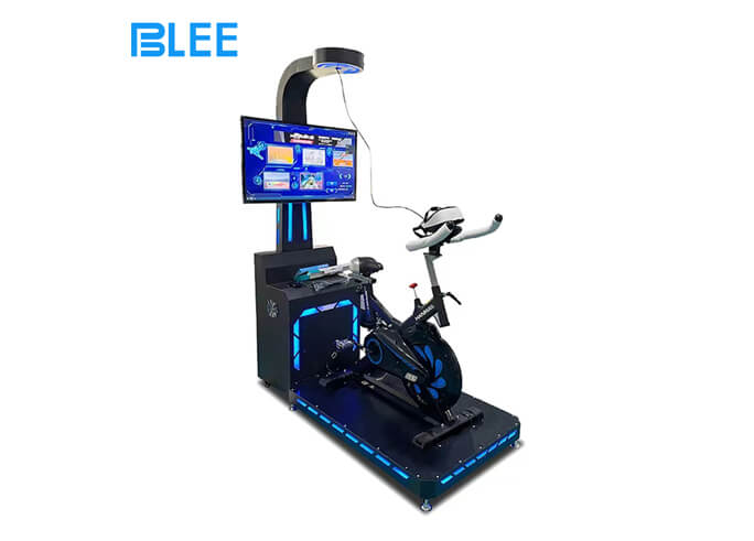 Hot Sell VR Spinning Bike Advanced Motion System Theme Park Level Attraction Virtual Reality Simulator for Shopping Mall