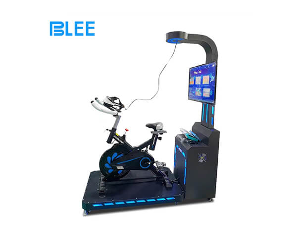 Hot Sell VR Spinning Bike Advanced Motion System Theme Park Level Attraction Virtual Reality Simulator for Shopping Mall