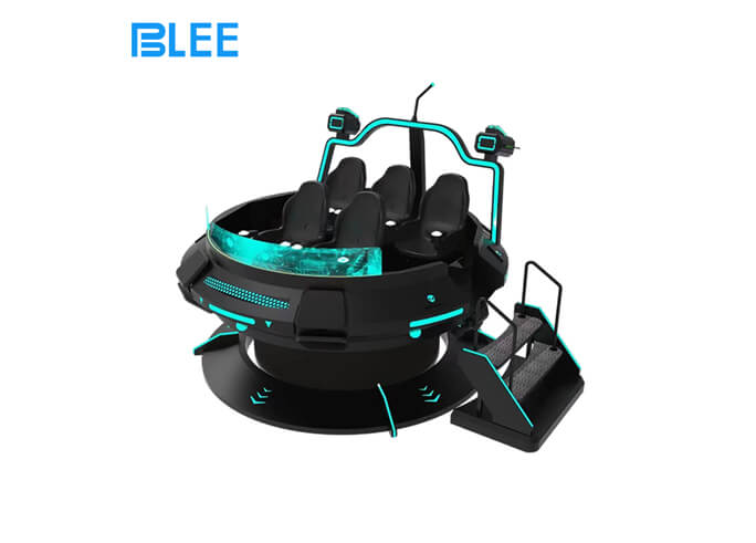 New Style VR UFO Five Players Hyper Immersive Experience Optimized Performance Design VR Game Machine for Shopping Mall