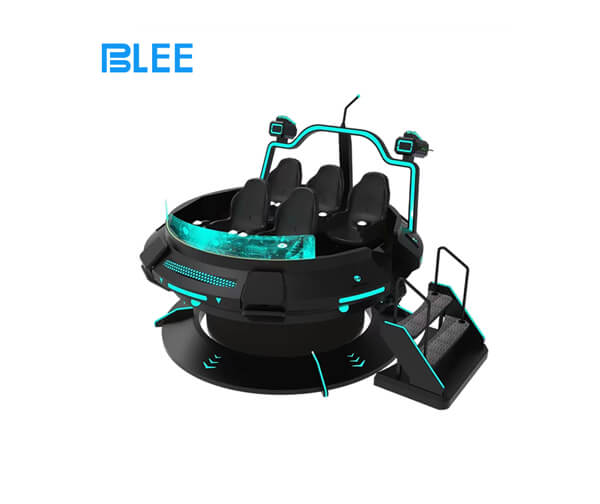 New Style VR UFO Five Players Hyper Immersive Experience Optimized Performance Design VR Game Machine for Shopping Mall