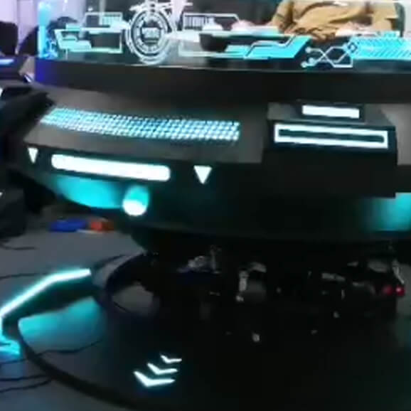 Product Details of ﻿New Style VR UFO Five Players Hyper Immersive Experience Optimized Performance Design VR Game Machine for Shopping Mall