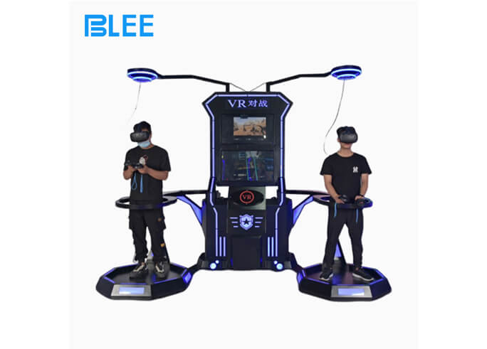 Customizable Two-player Battle VR Game Equipment High Engagement Experience Sleek Modern Appearance VR Arcade Simulator