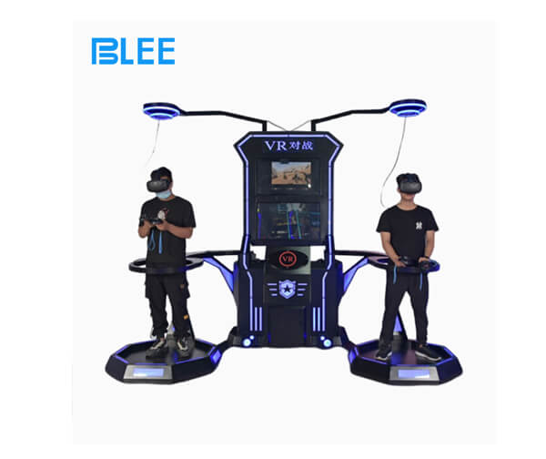 Customizable Two-player Battle VR Game Equipment High Engagement Experience Sleek Modern Appearance VR Arcade Simulator