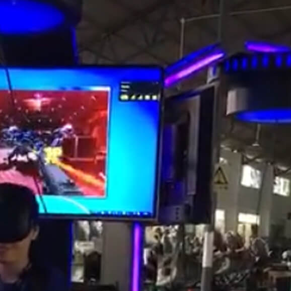 Product Details of ﻿﻿Customizable Two-player Battle VR Game Equipment High Engagement Experience Sleek Modern Appearance VR Arcade Simulator