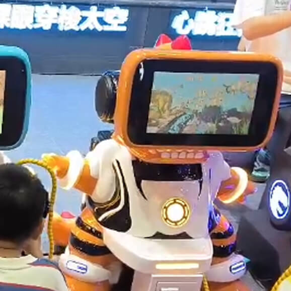 Product Details of ﻿One Player VR Arcade Machine VR Dragon Treasure Three Colors 12-inch Screen Available VR Amusement Machine for Children