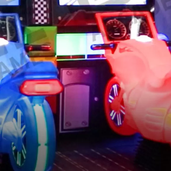 Product Details of 2 Players Children's Motorcycle Amusement Game Machine Kids Car Immersive Gaming Experience Arcade