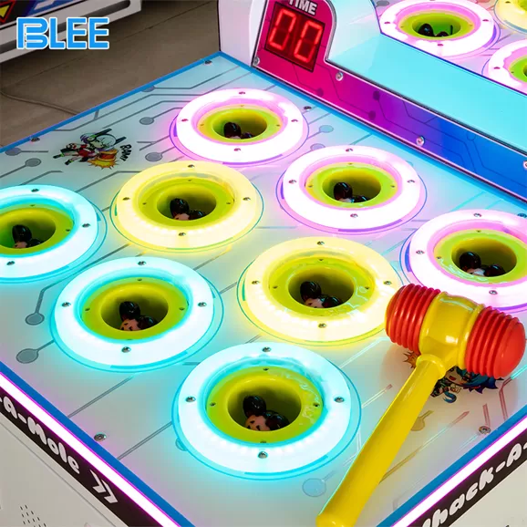 Product Details of 2 Players Crazy Hitting Hamster Frog Games Machine