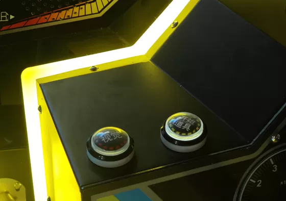 Step 2: Use the steering wheel to navigate, press the gas to accelerate, and brake or downshift to control speed.