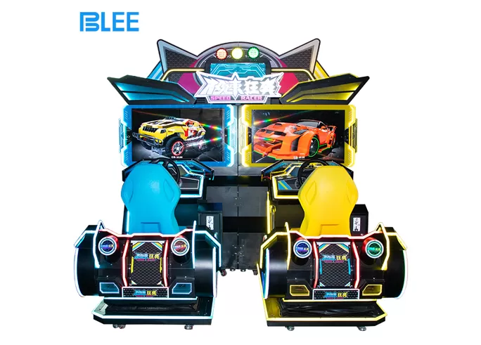 42 Inch LCD HD Outrun Double Players Simulator Racing Arcade Game Machine