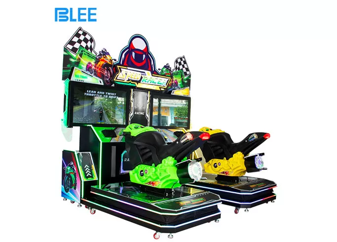 42-inch Screen Dual-player Motorcycle Racing Game Machine for Game Arena