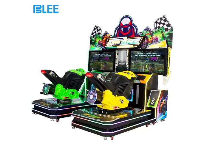 42-inch Screen Dual-player Motorcycle Racing Game Machine for Game Arena
