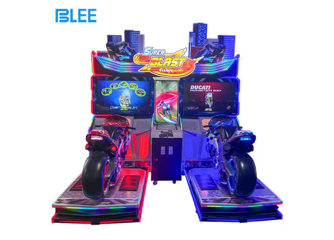 42 Inches Screen Racing Game Simulator Coin-operated Cool Wild Knight Racing Game Machine