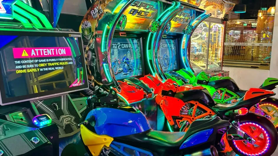 42 Inches Screen Racing Game Simulator Coin-operated Cool Wild Knight Racing Game Machine One Stop Solution
