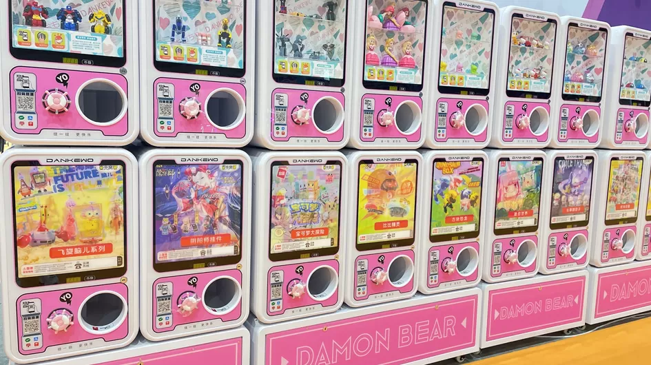 75-100mm Coin Operated Capsule Toy Gacha Vending Machine One Stop Solution