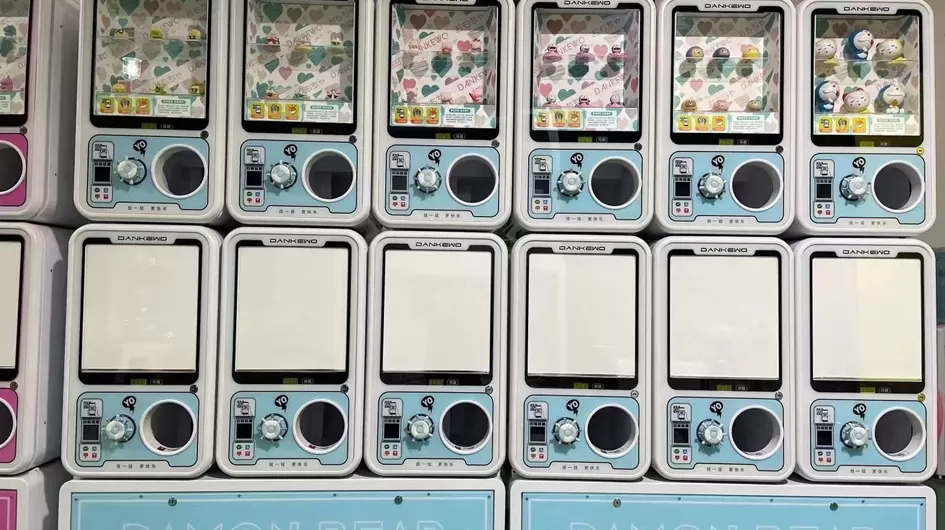 75-100mm Coin Operated Capsule Toy Gacha Vending Machine One Stop Solution