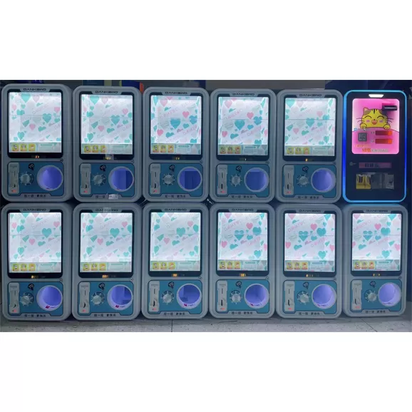 Product Details of 75-100mm Coin Operated Capsule Toy Gacha Vending Machine