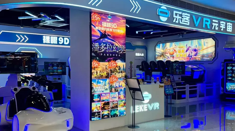 9d vr time travel game machine in china