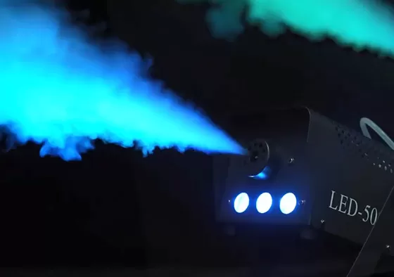 2. Hit the in-room start button—laser lines illuminate and the countdown clock begins.