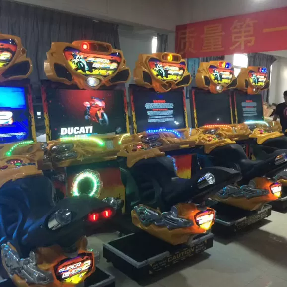 Product Details of Amusement Game Machine Kids Car Electric Ride Arcade Racing Machine Motorcycle Gp Simulator Arcade Game Machine