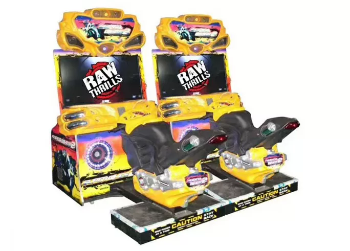 Amusement Game Machine Kids Car Electric Ride Arcade Racing Machine Motorcycle Gp Simulator Arcade Game Machine