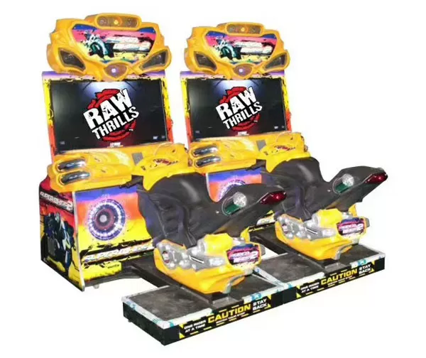 Amusement Game Machine Kids Car Electric Ride Arcade Racing Machine Motorcycle Gp Simulator Arcade Game Machine