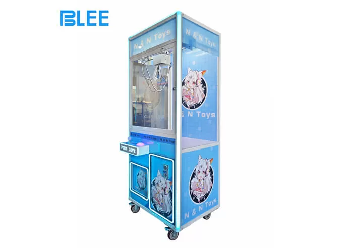 arcade games wooden crate claw machine customizable china