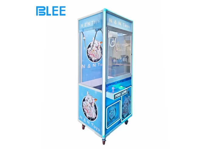 arcade games wooden crate claw machine customizable company