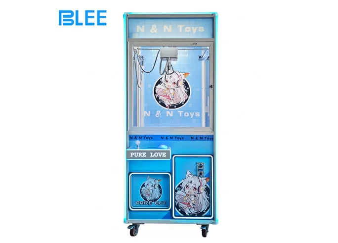 arcade games wooden crate claw machine customizable manufacturer