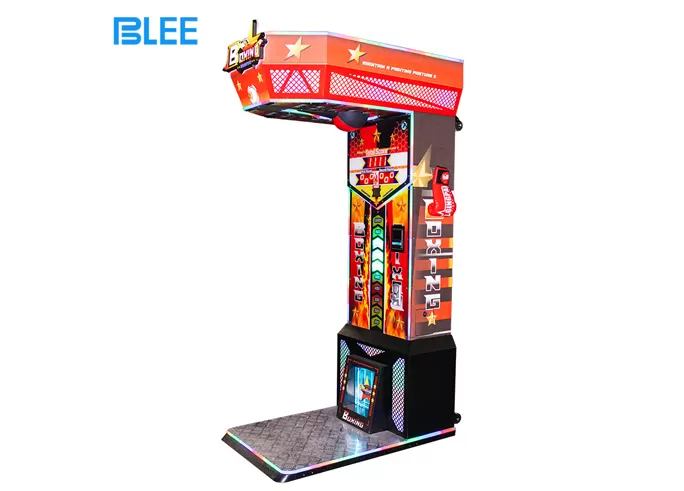 Arcade Punch Boxing Machine With Gloves