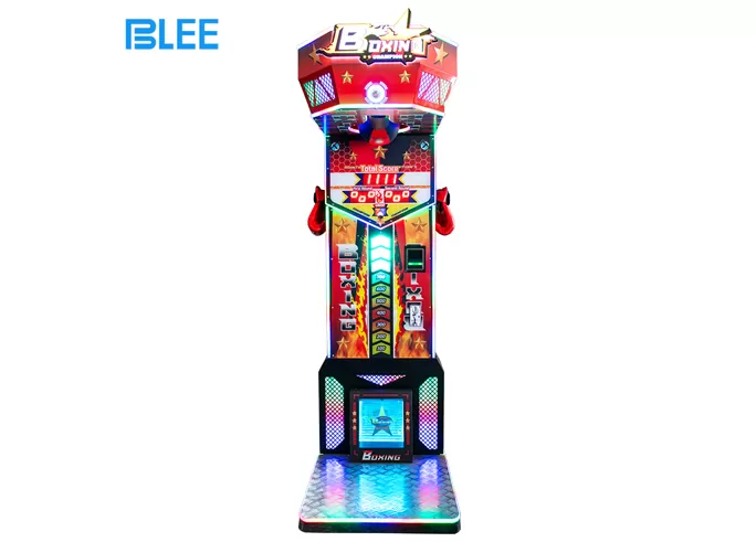Arcade Punch Boxing Machine With Gloves