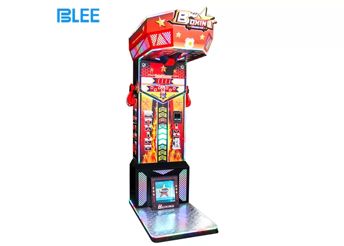 Arcade Punch Boxing Machine With Gloves