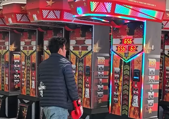 1. Insert a coin or swipe a card to start the game.