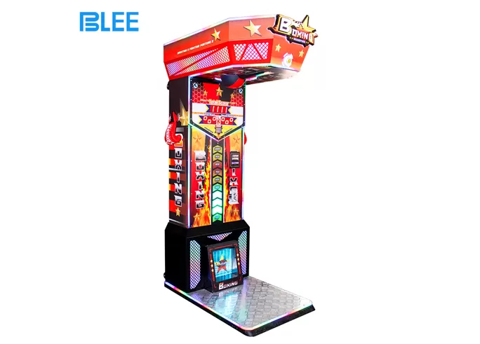 Arcade Punch Boxing Machine With Gloves