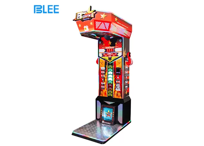 Arcade Punch Boxing Machine With Gloves