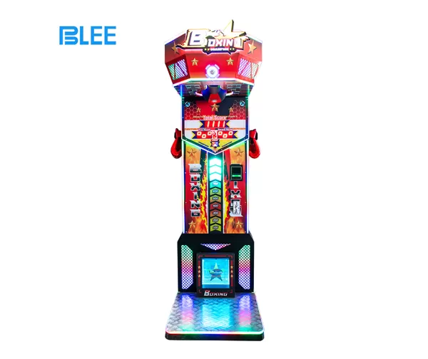 Arcade Punch Boxing Machine With Gloves