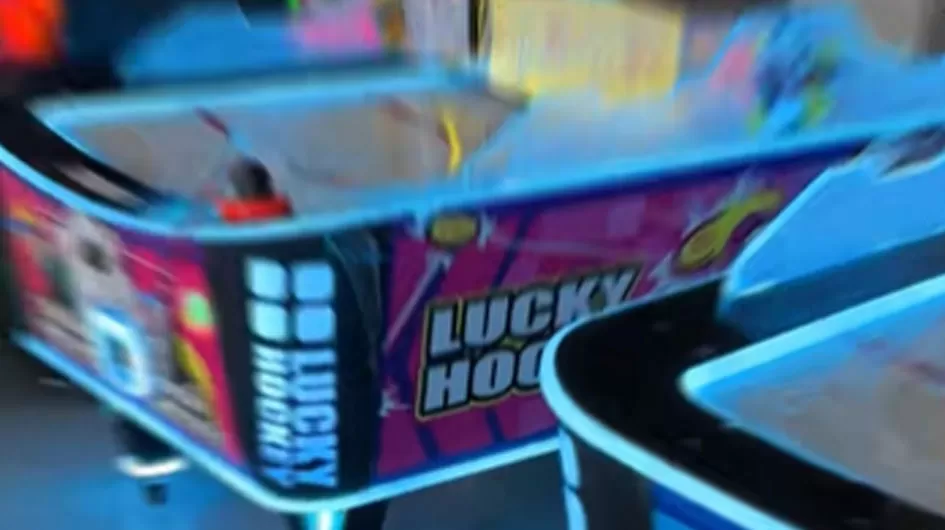 arctic bear curved hockey air hockey game machine one stop solution suppliers